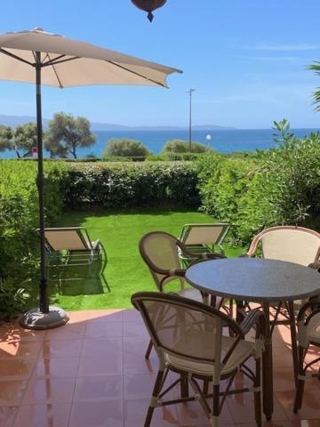 Apartament Grand Studio Route Des Sanguinaires Tres Belle Vue Mer Ajaccio  Zewnętrze zdjęcie